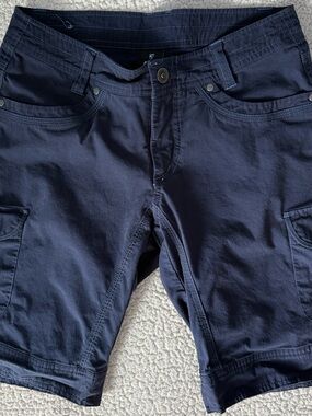 Kuhl Women's Navy Cargo Shorts